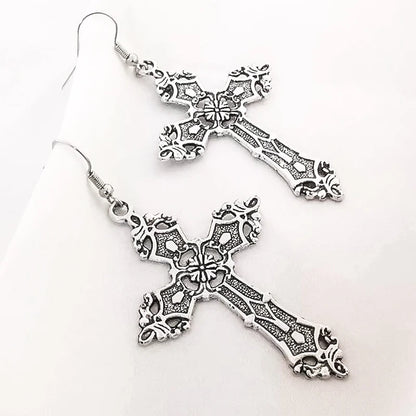 Vintage Fairy Wings Grunge Hanging Earring