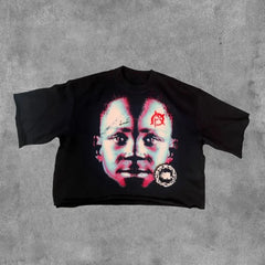 Gothic Hip Hop Loose Cotton T-shirt