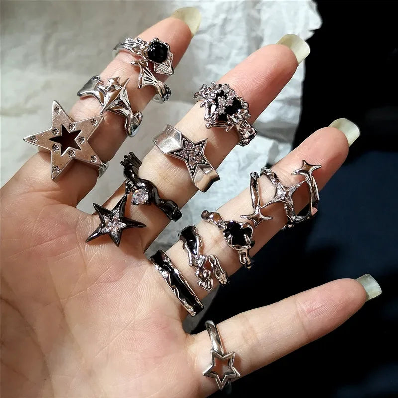 Gothic Cross Heart Luxury Ring Main image