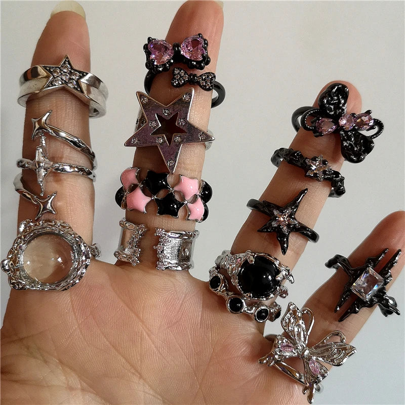Vintage Dragon Bat Gothic Ring Main image