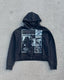 Gothic Cartoon Print Pullover Hoodie