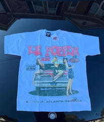 Casual Gothic Cartoon Graphic T-shirt