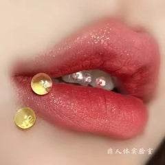 Laser Gradient Acrylic Light Lip Stud