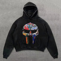 Y2K Gothic Hip Hop Hoodie