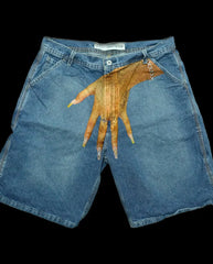 Blue Hip Hop Denim Short