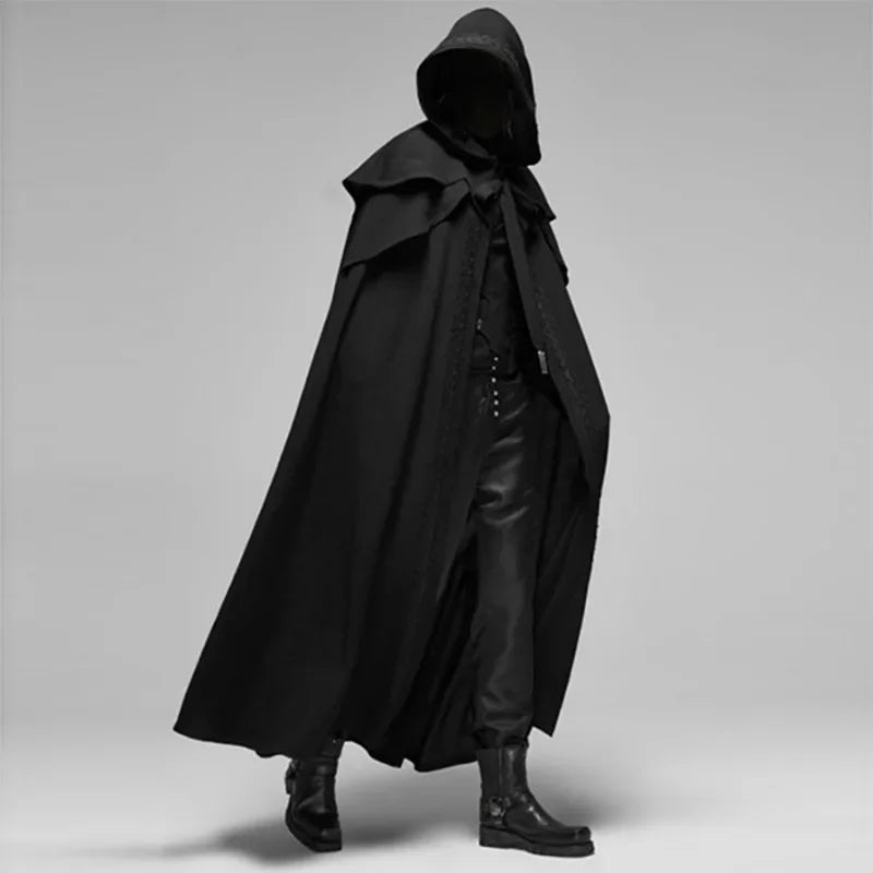 Gothic Retro Long Cloak Main image
