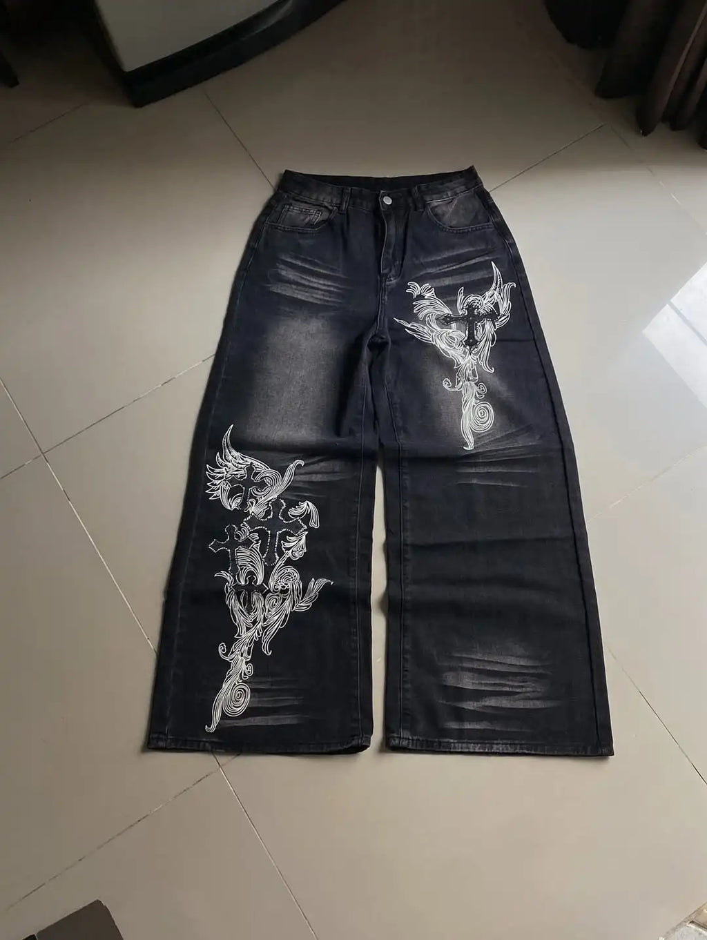 Low Waist Wide Leg Pants