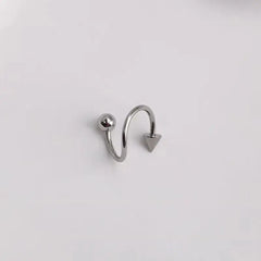 S-Shape Vajinal Helix Lip Stud