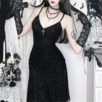 Vintage Bodycon Straps Midi Dress