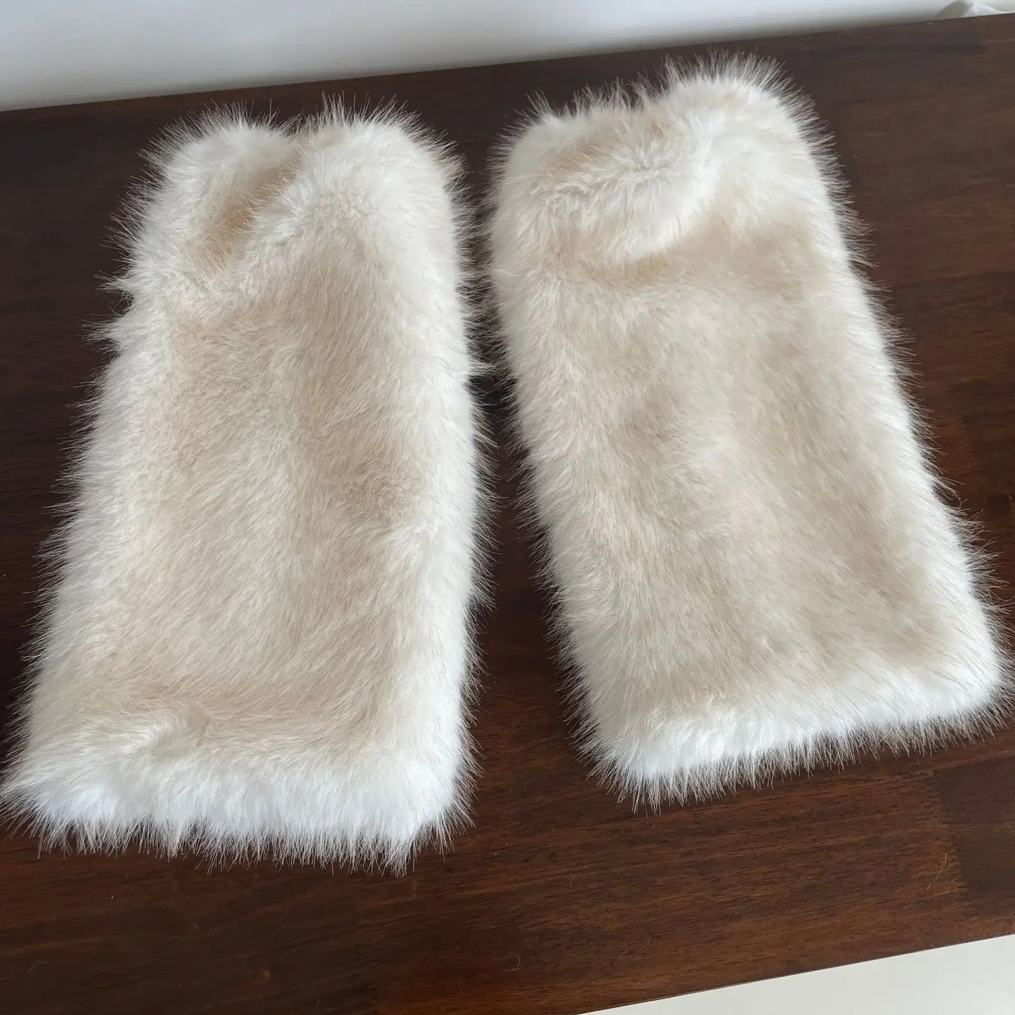 Gothic Faux Fur Rabbit Plush Sock