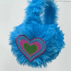 Y2K Millennium Plush Foldable Earmuff