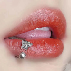 Y2K Ceinture Butterfly Lip Stud