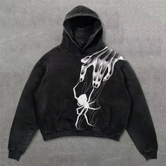 Y2K Gothic Hip Hop Hoodie