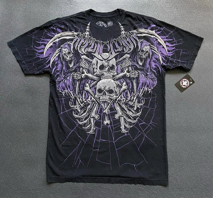 Affliction Logo Cotton T-shirt