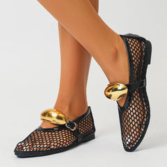 Ballerinas Woman 2024 Round Toe Casual Sneaker Summer Flat