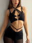 Hollow Out Slim Sexy Streetwear Crop Top