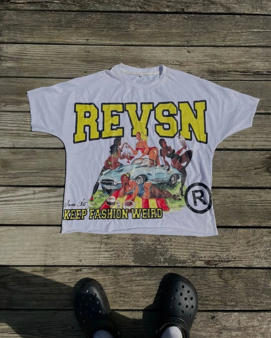 Y2K Retro Sports Casual Trend T-shirt Main image