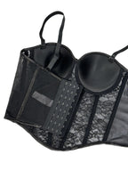 Floral Lace Bustier Corset