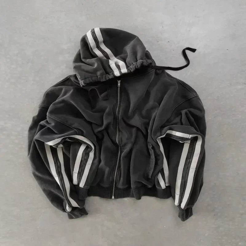 Affliction Retro Gothic Skull Hoodie