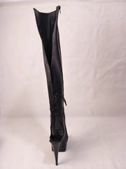 Gothic Pole Dance Over Knee Fetish Boot