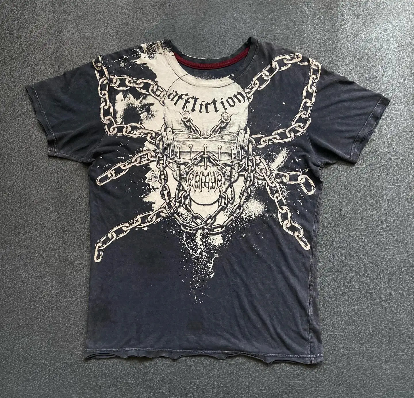 Humpty Lock Print Vintage Cotton T-shirt Main image