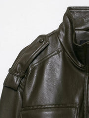 Vintage Turtleneck Zip Jacket