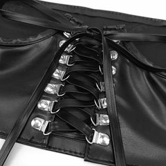 Dark Style Belted Corset
