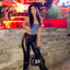 High Waist PU Leather Gothic Pant
