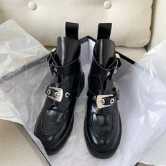 Platform British Style Retro Chelsea Gothic Boot