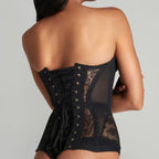 Strapless Lace Corset