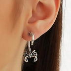 Vintage Dragonfly Carved Bohemian Dangle Earring