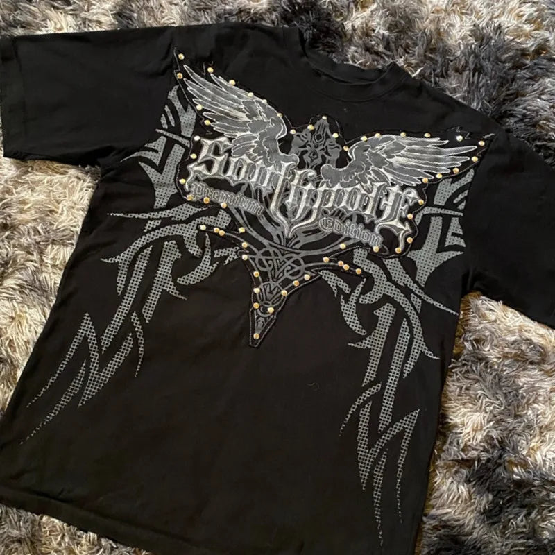 Multicolor Graphic Cotton T-shirt