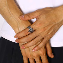 Vintage Halloween Bat Gothic Ring