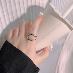 Vintage Punk Quartz Pocket Watch Gothic Ring