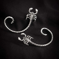 Punk Gothic Scorpion Metal Snake Clip Earring