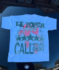 Casual Gothic Cartoon Graphic T-shirt