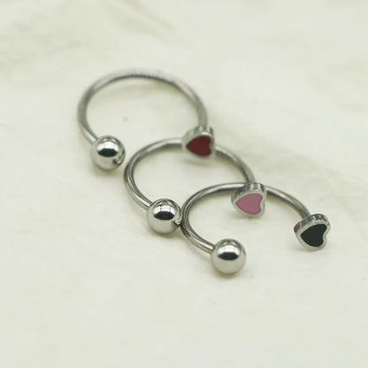 Sweet Cool Small Oil Drop Lip Stud