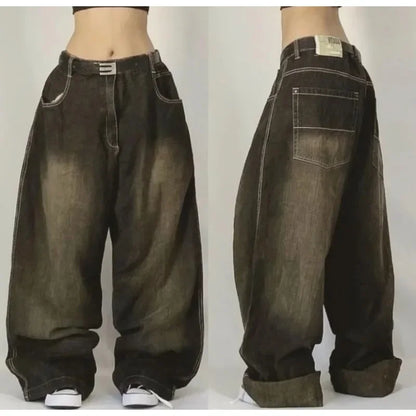 Gothic Skull Print High Waist Pant