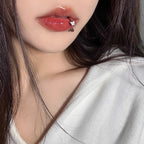 Butterfly Labret Spike Lip Stud