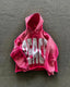 Retro Y2K Gothic Printed Zipper Hoodie