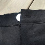 Stretchy Black Casual Shorts