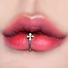 Star Clicker Hinged Lip Stud