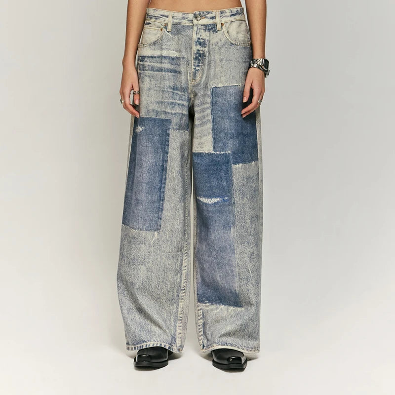 Washed Gothic Printed Street Pant Main image