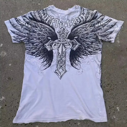 Dark Style Gothic Cotton T-shirt