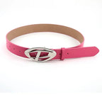 Y2K Gothic Simple Casual Moon Star Belt