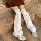 Gothic Lamb Wool Drawstring Sock