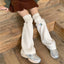 Gothic Lamb Wool Drawstring Sock