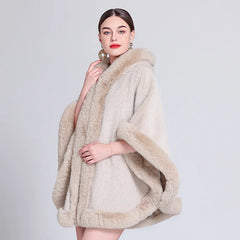 Long Plush Winter Cloak