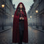 Stage Costume Velvet Cloak