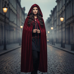 Stage Costume Velvet Cloak